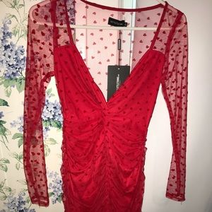 PLT red dress